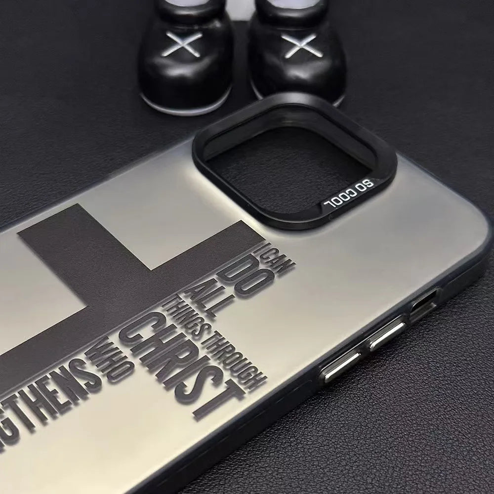 Christian Cross Bible iPhone Case