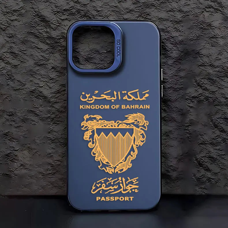 Bahrain Passport iPhone Case