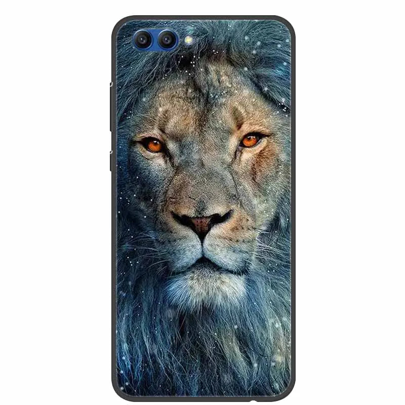 For Honor View 10 Case Luxury Silicone TPU Soft Cover Phone Case For Huawei Honor V10 Funda Shockproof Fashion Cartoon Coque