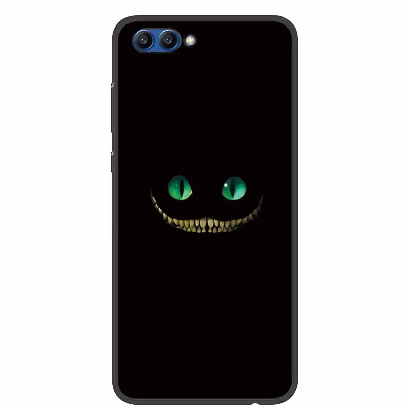 For Honor View 10 Case Luxury Silicone TPU Soft Cover Phone Case For Huawei Honor V10 Funda Shockproof Fashion Cartoon Coque