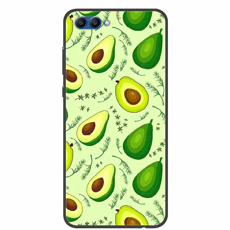 For Honor View 10 Case Luxury Silicone TPU Soft Cover Phone Case For Huawei Honor V10 Funda Shockproof Fashion Cartoon Coque