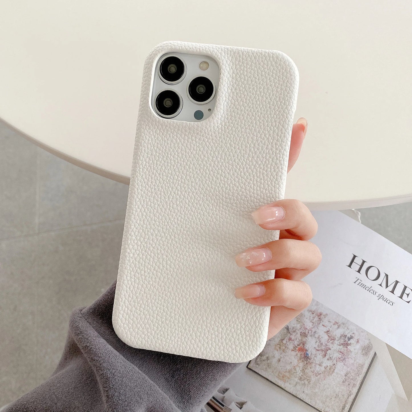 Custom Leather iPhone Case
