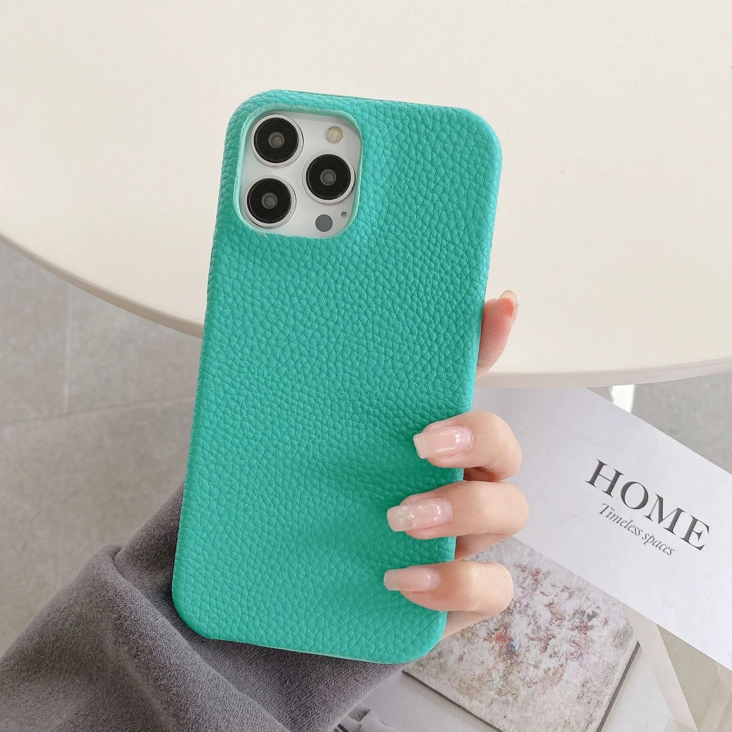 Custom Leather iPhone Case
