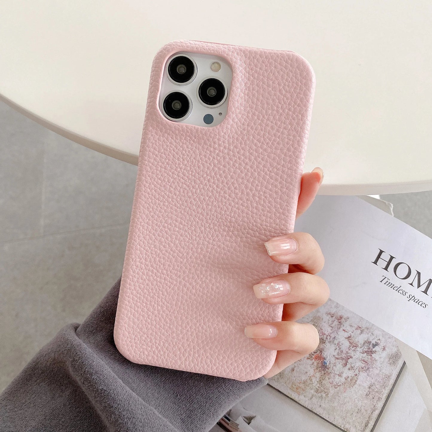 Custom Leather iPhone Case