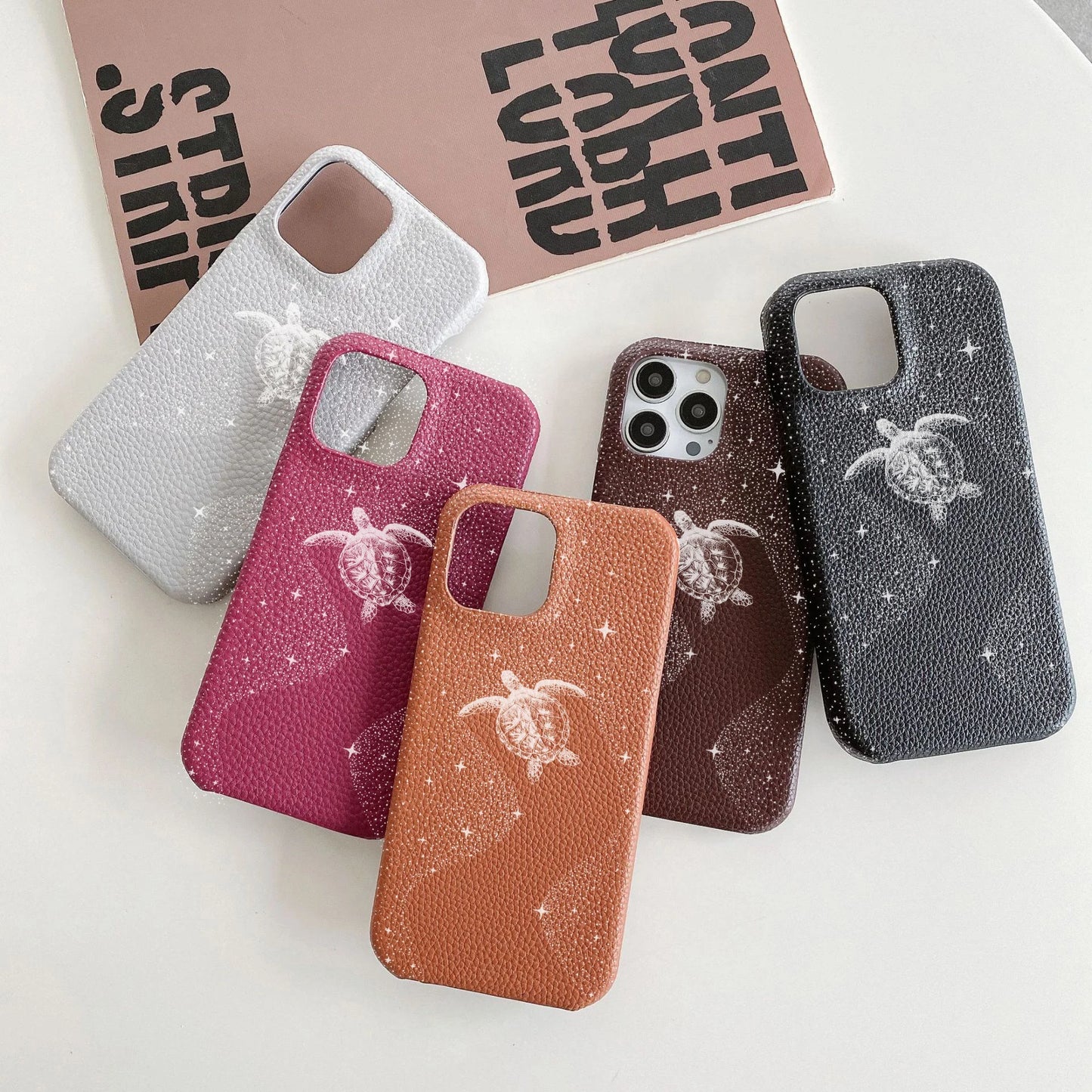 Custom Leather iPhone Case