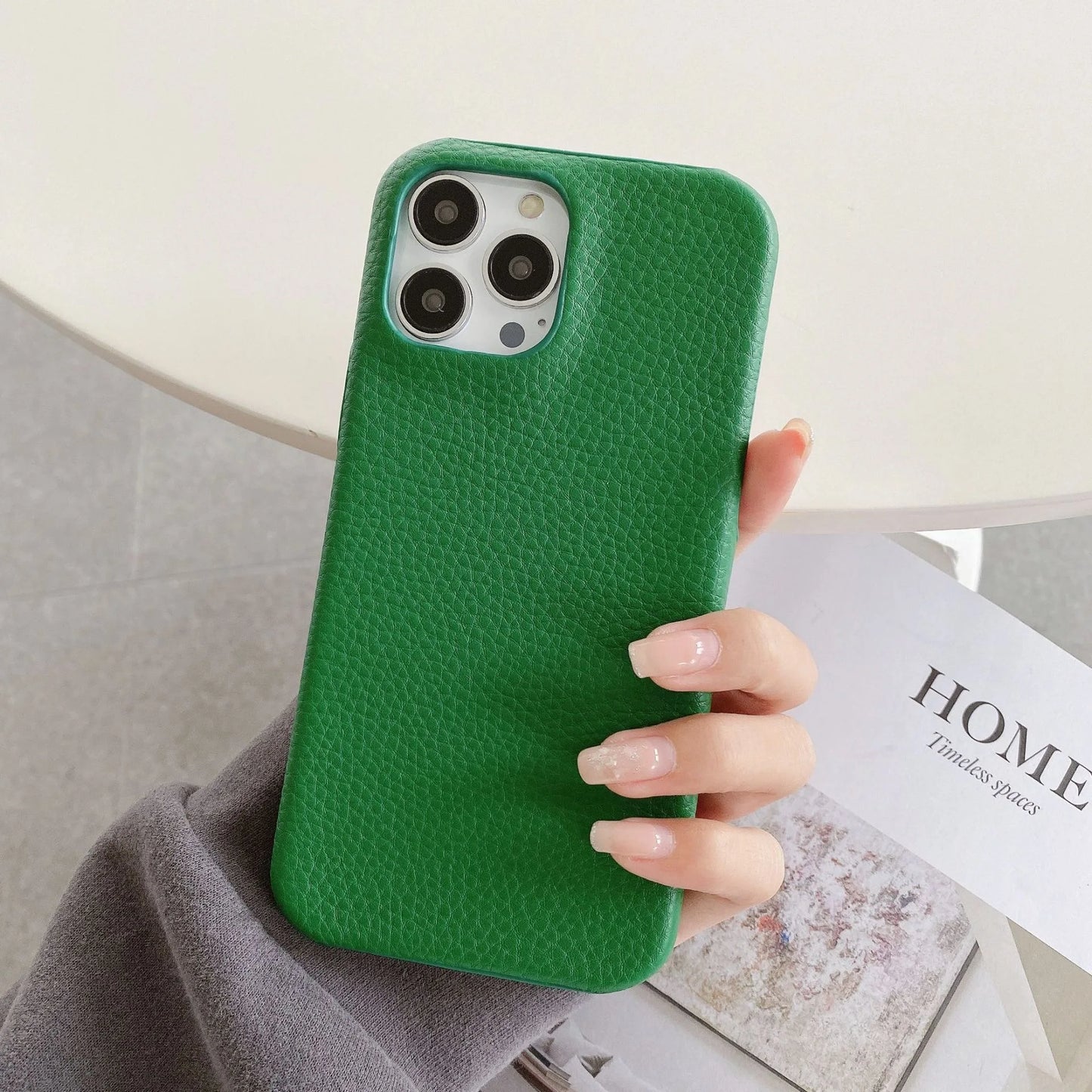 Custom Leather iPhone Case