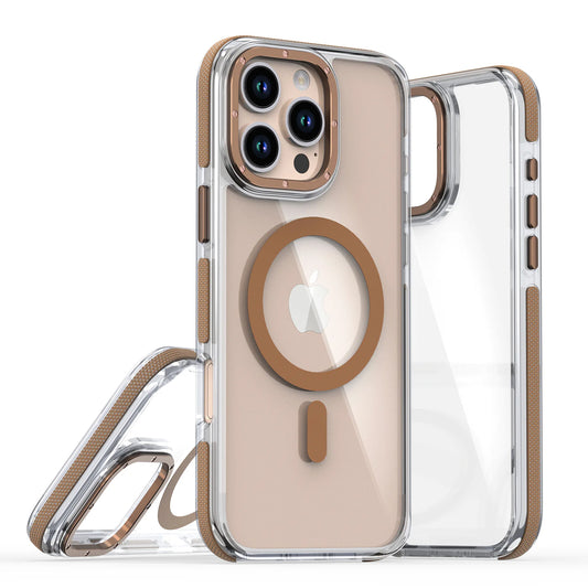 Shockproof Clear Magnetic iPhone Case