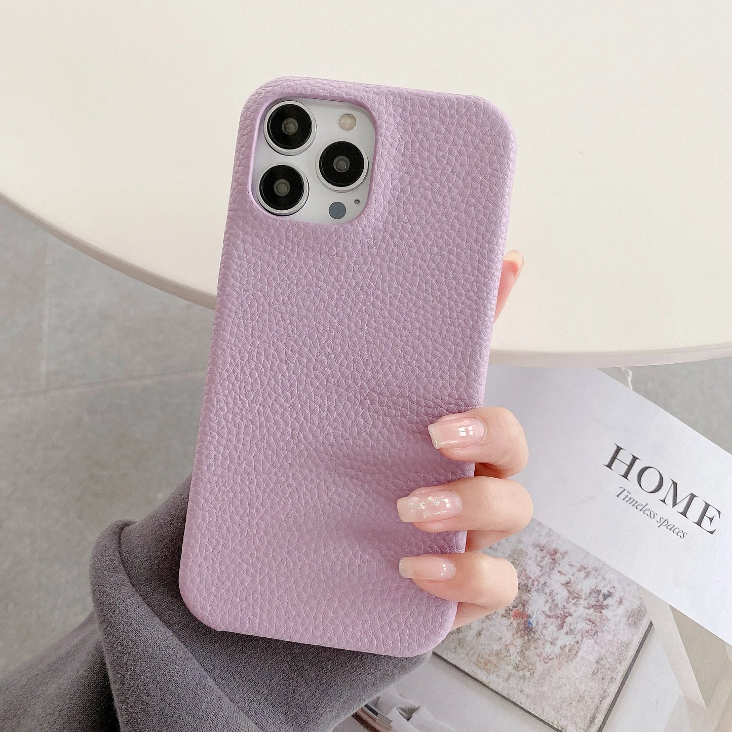Custom Leather iPhone Case