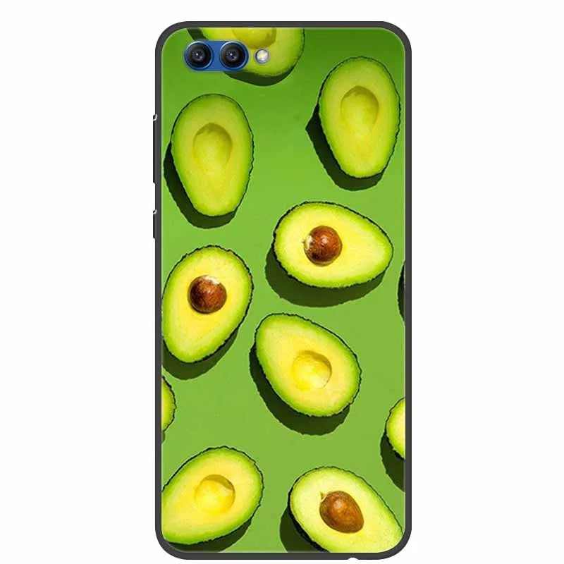 For Honor View 10 Case Luxury Silicone TPU Soft Cover Phone Case For Huawei Honor V10 Funda Shockproof Fashion Cartoon Coque
