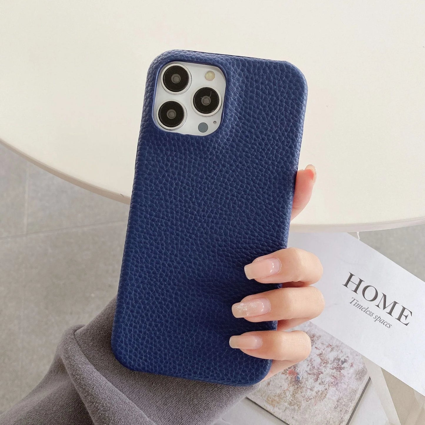 Custom Leather iPhone Case