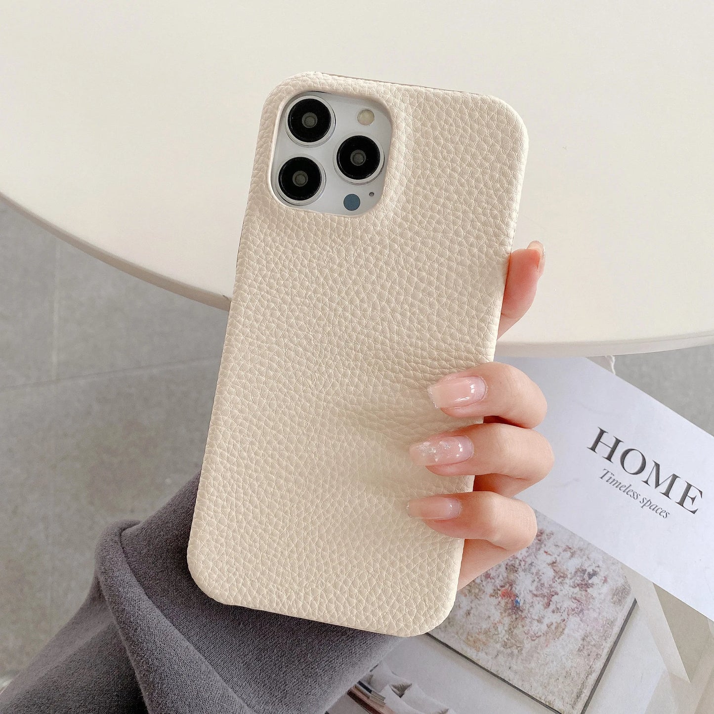 Custom Leather iPhone Case