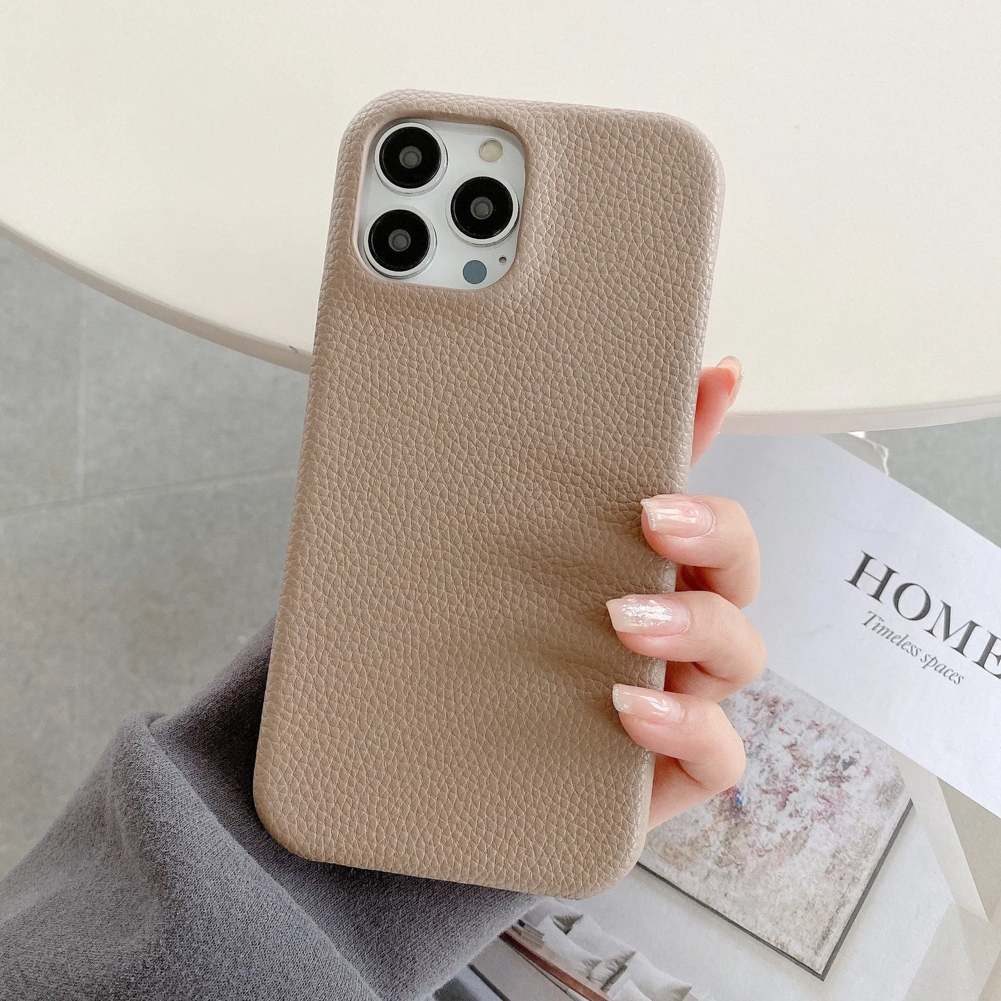 Custom Leather iPhone Case