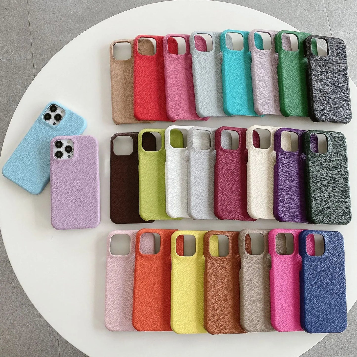 Custom Leather iPhone Case