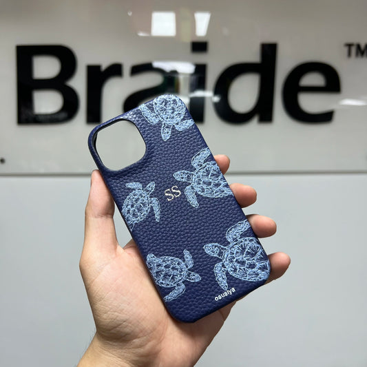 Custom Leather iPhone Case