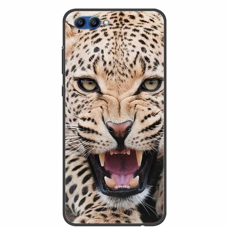 For Honor View 10 Case Luxury Silicone TPU Soft Cover Phone Case For Huawei Honor V10 Funda Shockproof Fashion Cartoon Coque