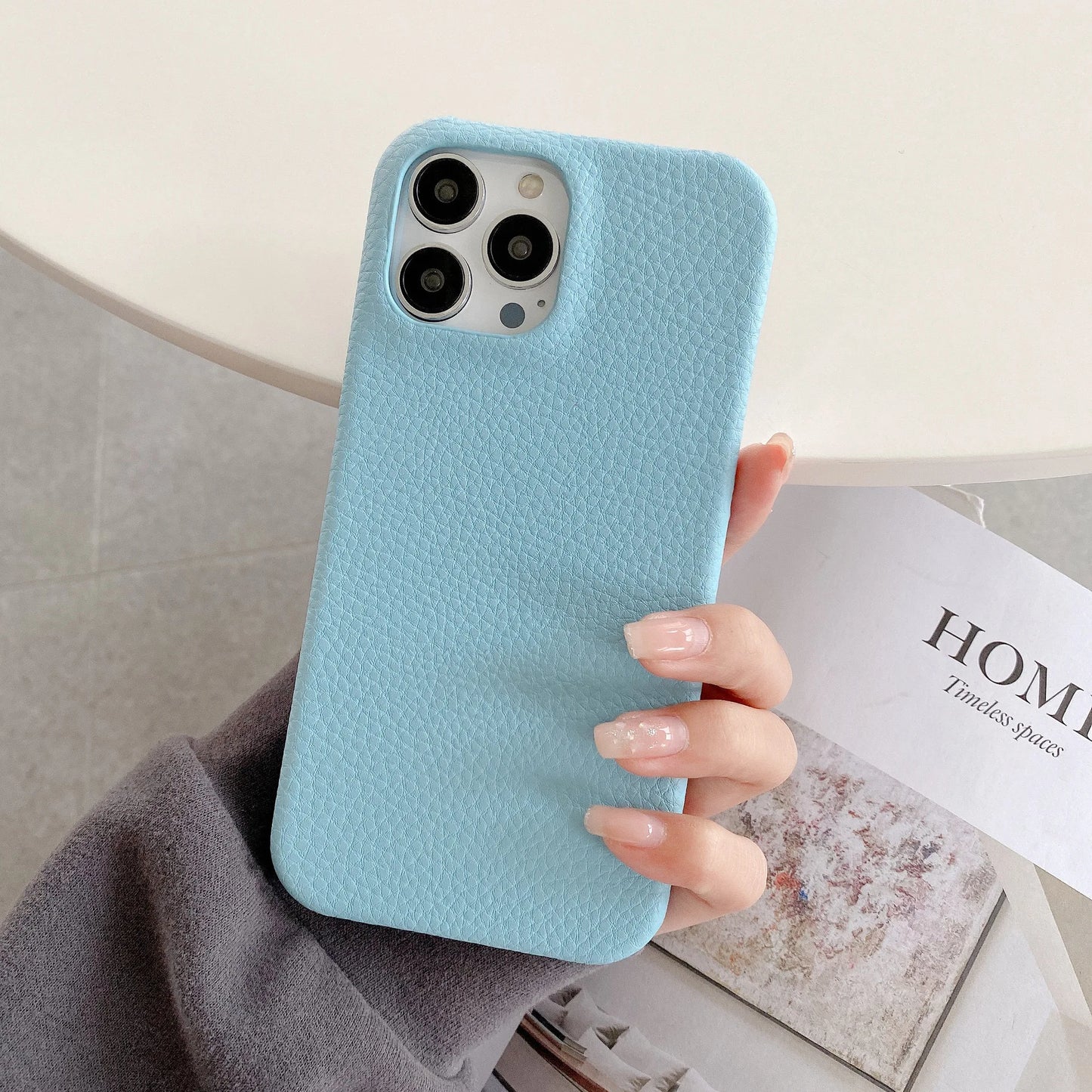 Custom Leather iPhone Case
