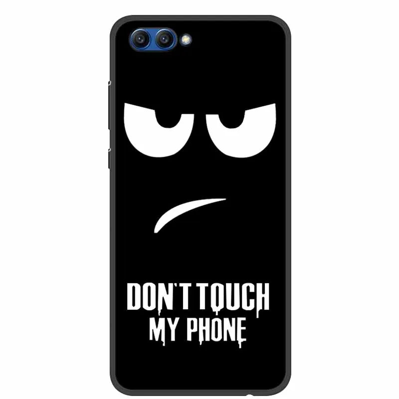 For Honor View 10 Case Luxury Silicone TPU Soft Cover Phone Case For Huawei Honor V10 Funda Shockproof Fashion Cartoon Coque
