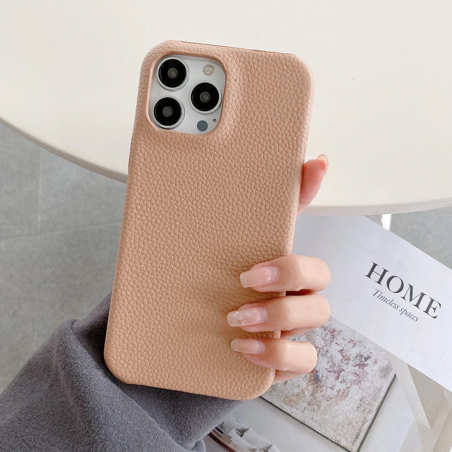 Custom Leather iPhone Case