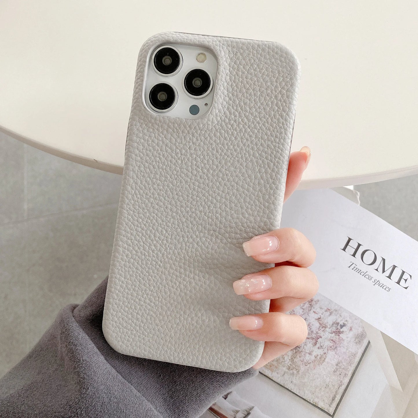 Custom Leather iPhone Case