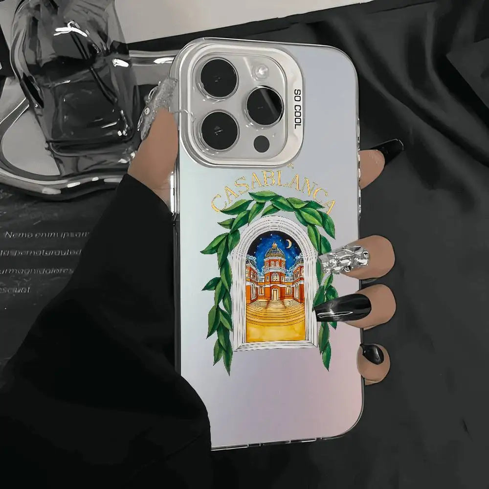 Casablanca Color Matte iPhone Case