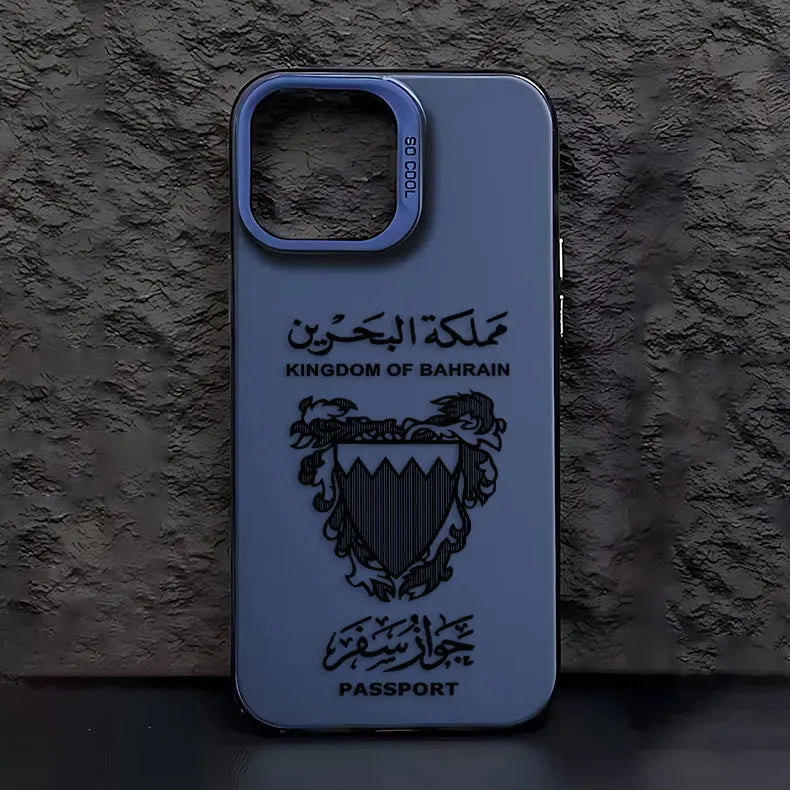 Bahrain Passport iPhone Case