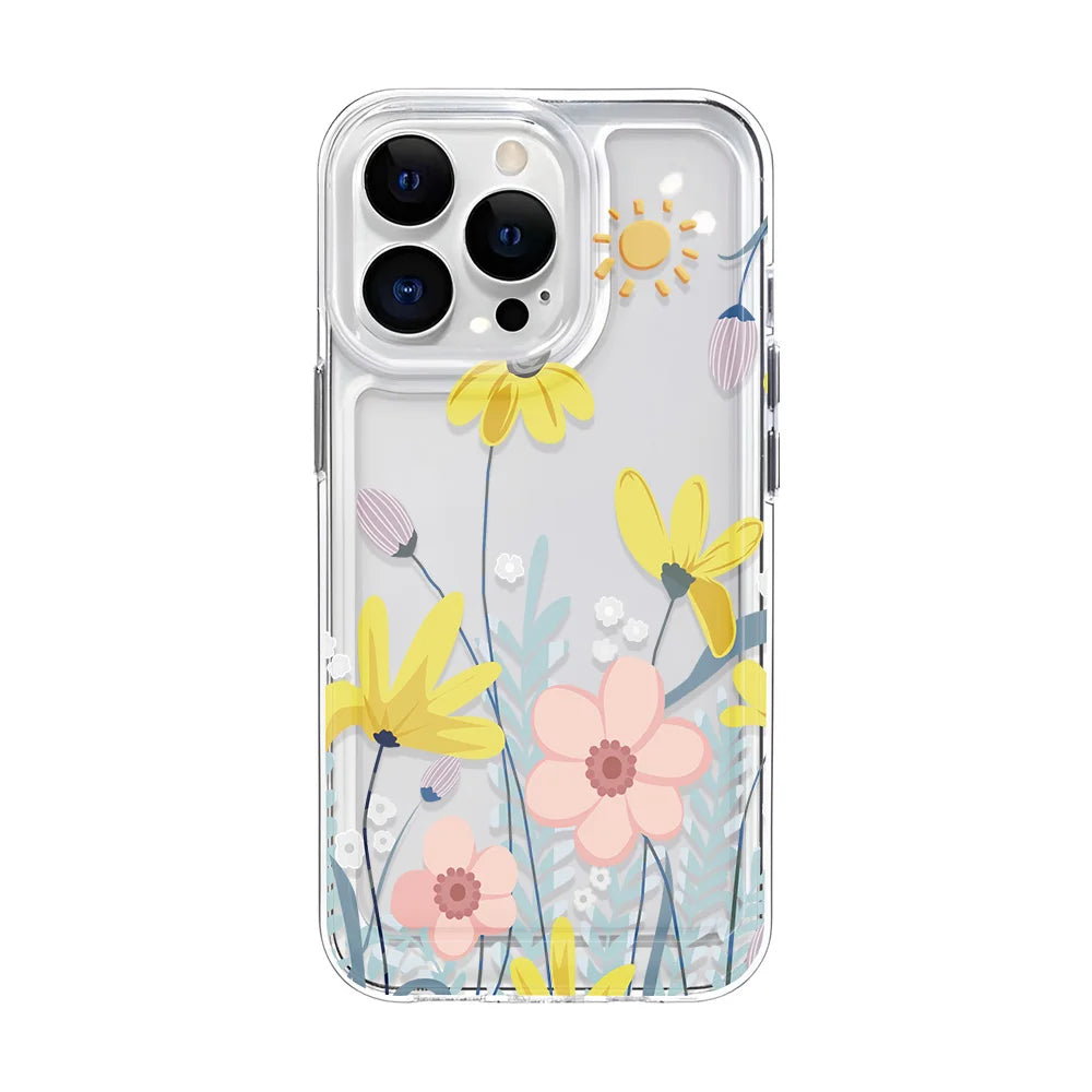 Girls Flower Bumper iPhone Case