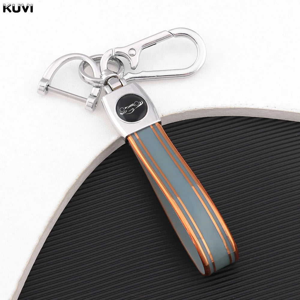 Rotatable TPU Car Keychain – Men & Women