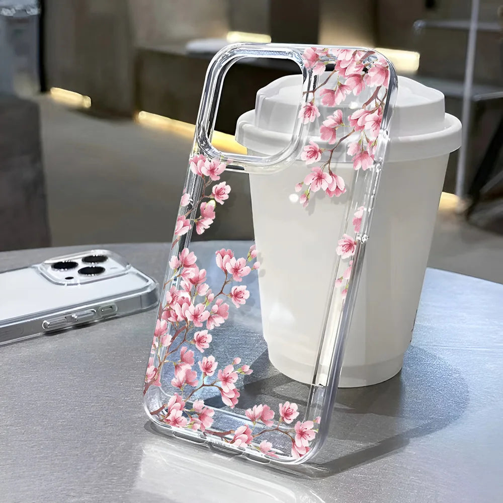 Girls Flower Bumper iPhone Case