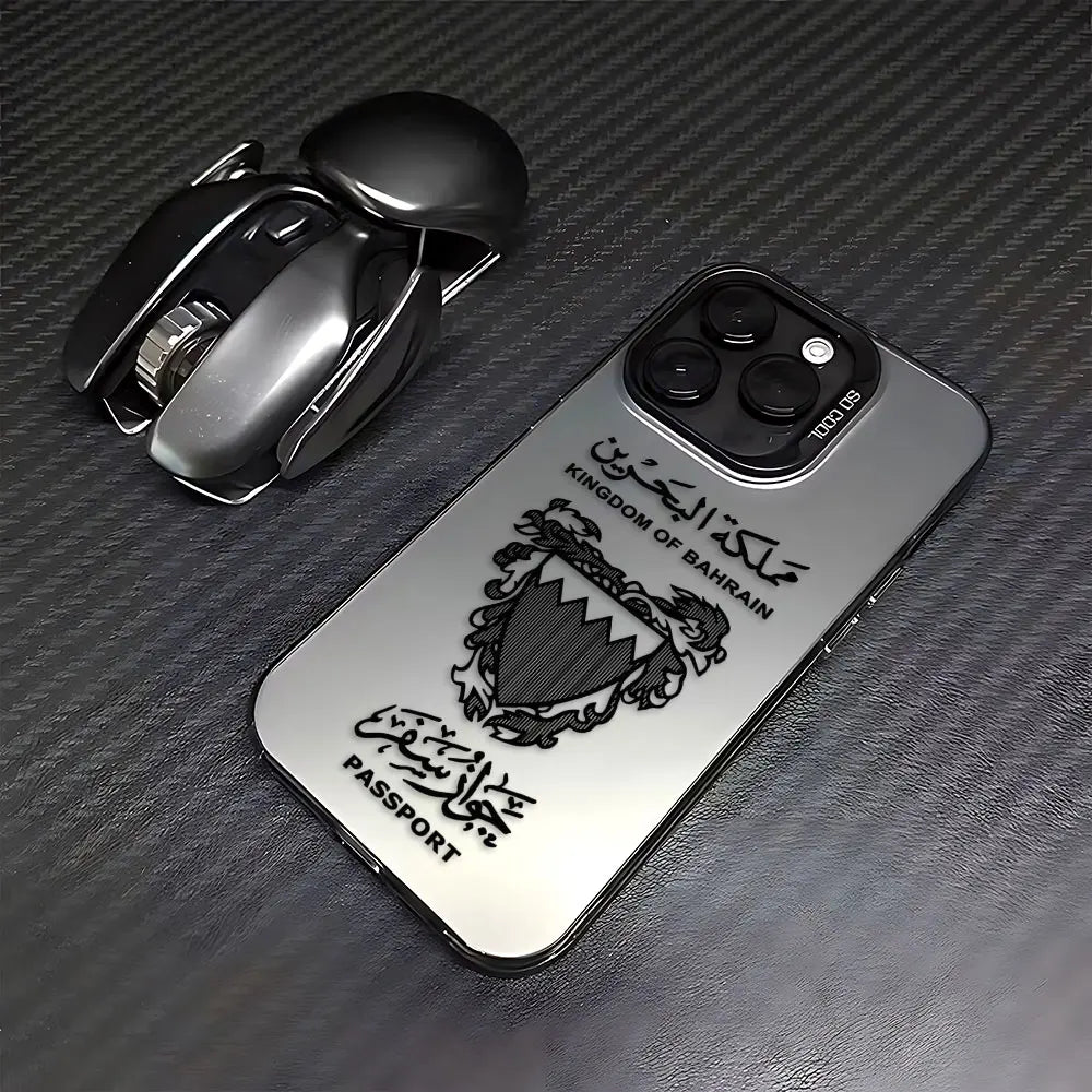 Bahrain Passport iPhone Case