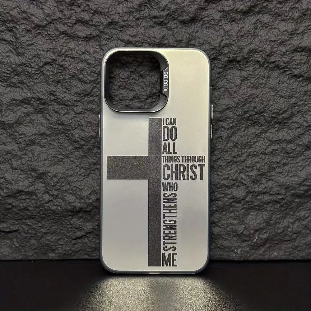 Christian Cross Bible iPhone Case