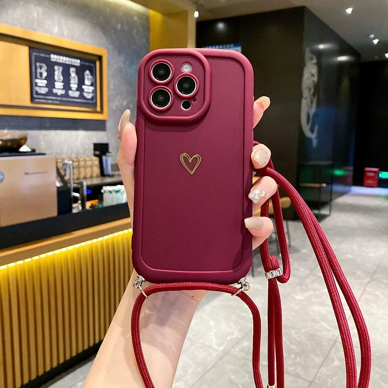 Lanyard Crossbody iPhone Case
