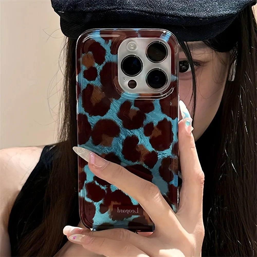 Leopard Print Soft Case for iPhone