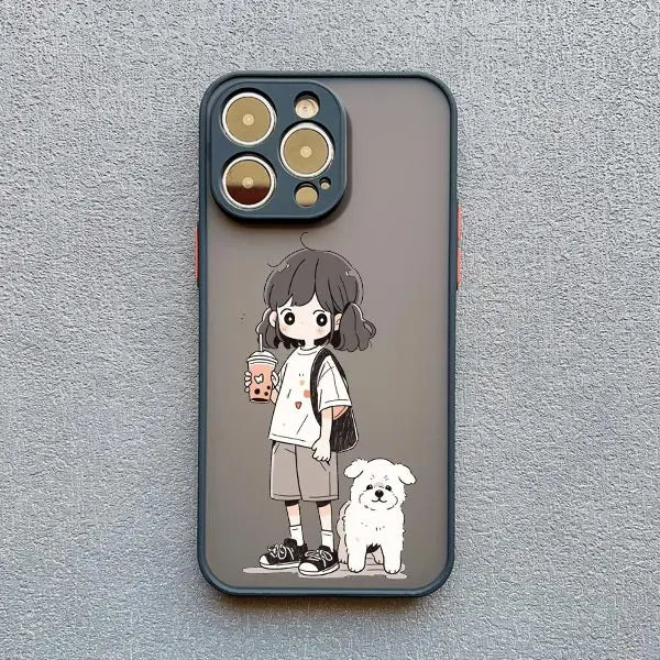 Cute Cartoon Girl Phone Case