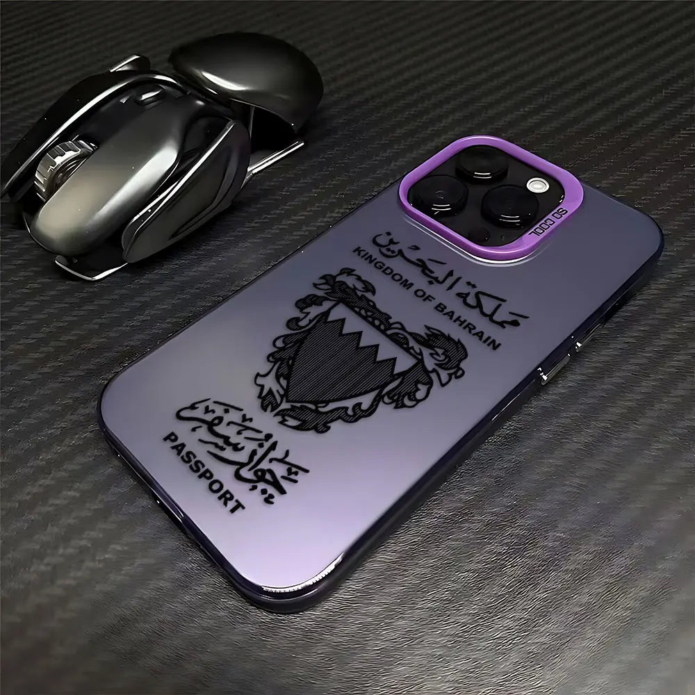 Bahrain Passport iPhone Case