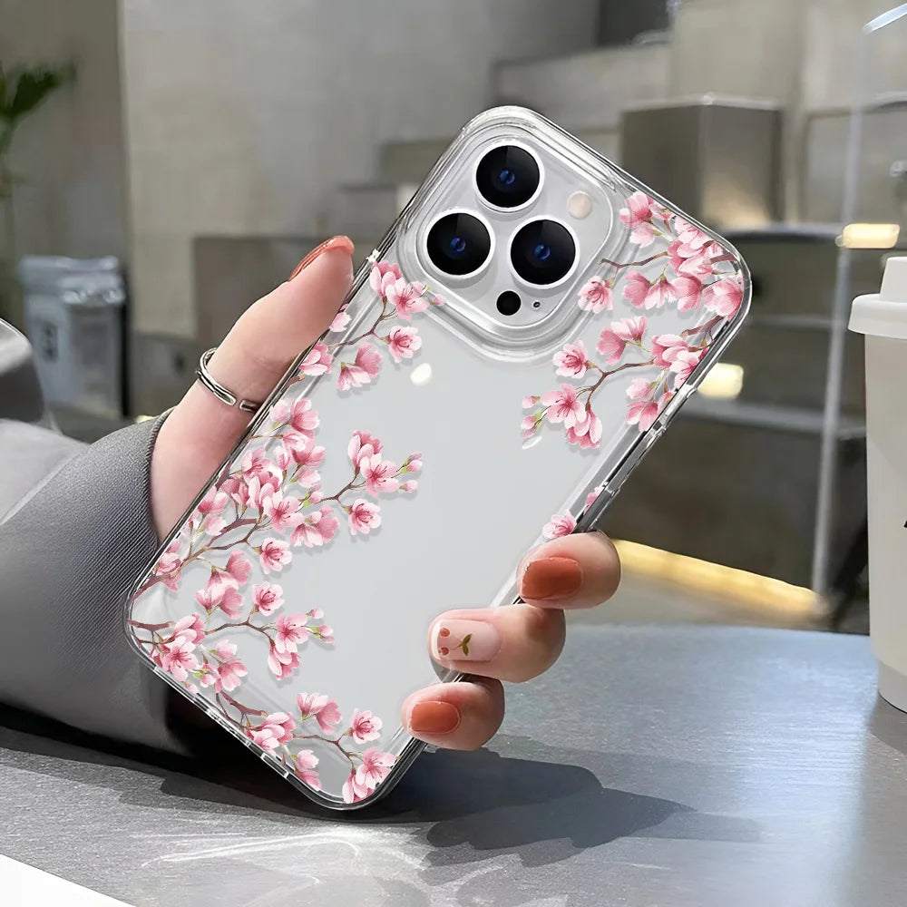 Girls Flower Bumper iPhone Case