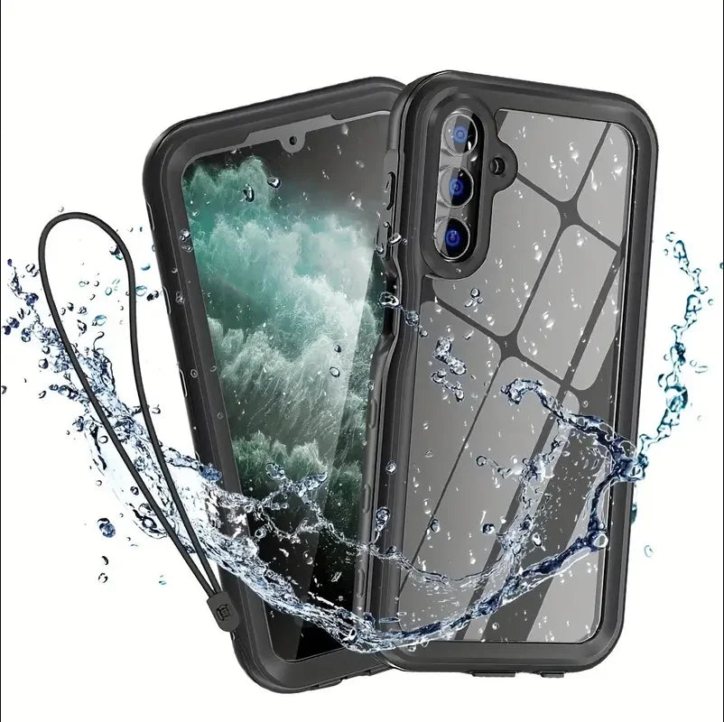 Lightweight Transparent Durable Drop Resistant IP68 Suitable for Samsung Galaxy A16 A55 A14 A54 A34 A15 Waterproof Phone case