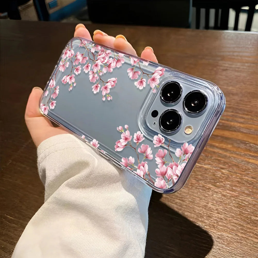 Girls Flower Bumper iPhone Case
