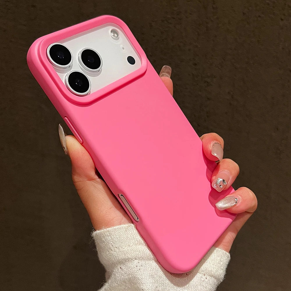 Candy Color Silicone iPhone Case