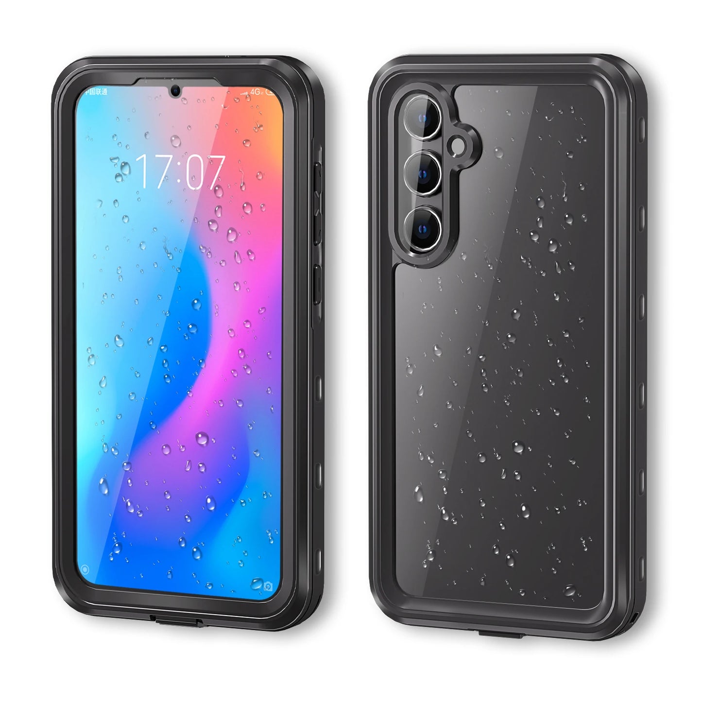 Lightweight Transparent Durable Drop Resistant IP68 Suitable for Samsung Galaxy A16 A55 A14 A54 A34 A15 Waterproof Phone case
