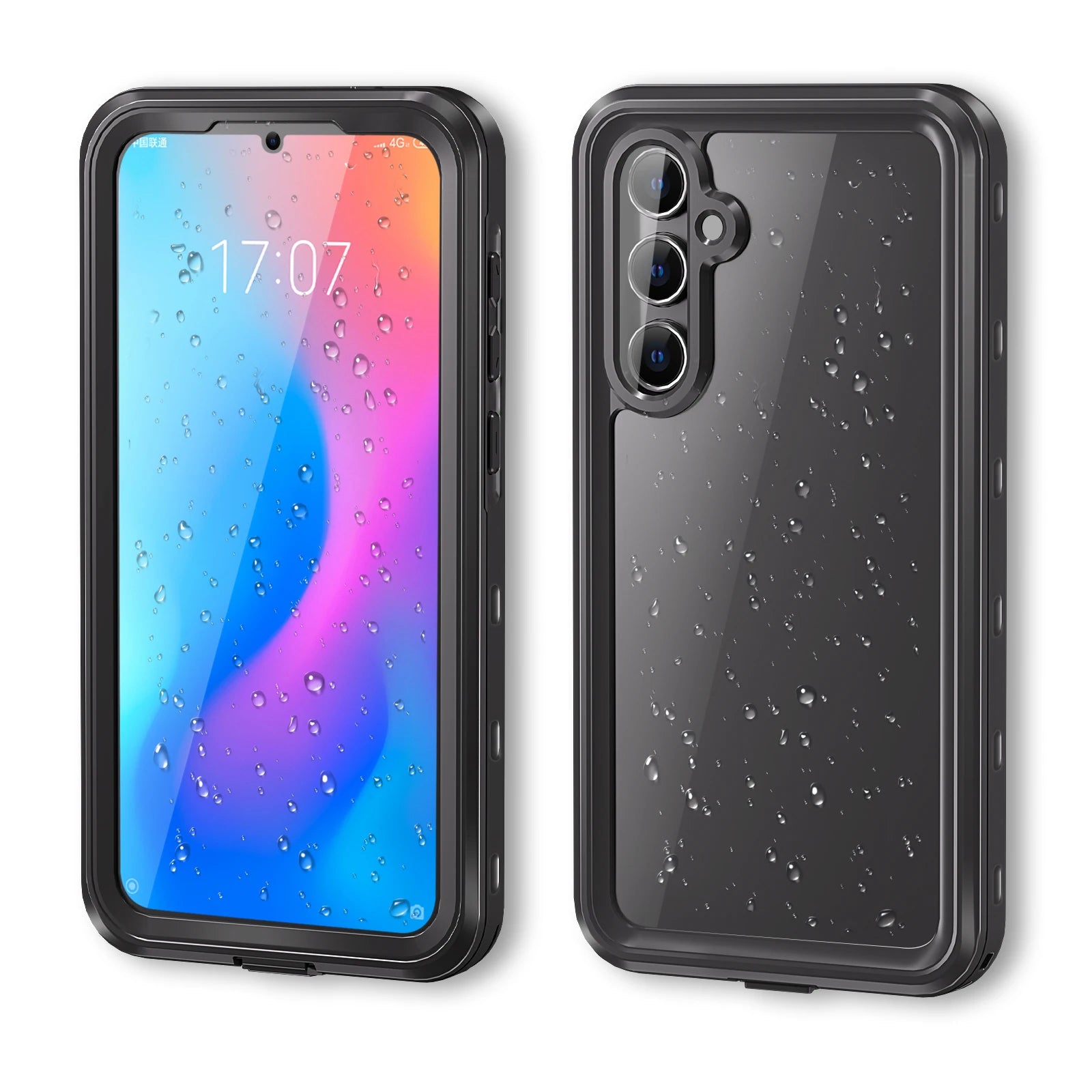 Lightweight Transparent Durable Drop Resistant IP68 Suitable for Samsung Galaxy A16 A55 A14 A54 A34 A15 Waterproof Phone case