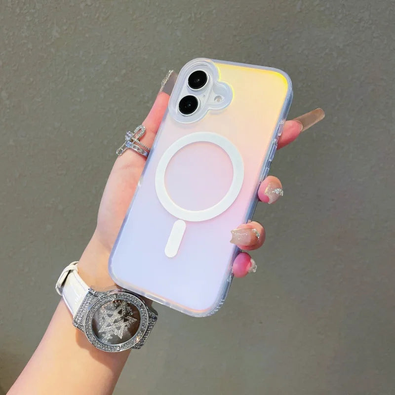 Laser Color-Changing Gradient Phone Case