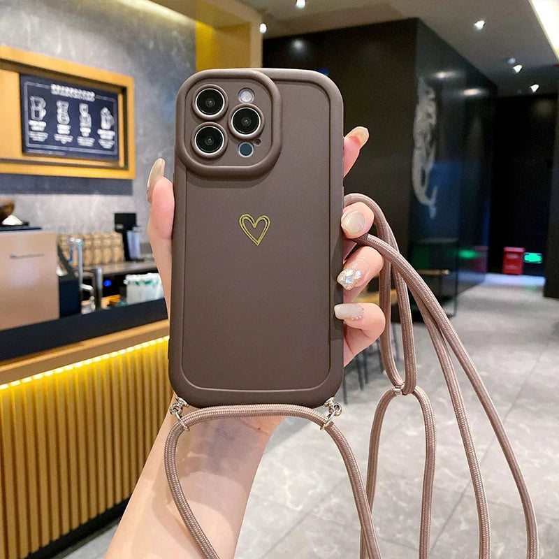 Lanyard Crossbody iPhone Case