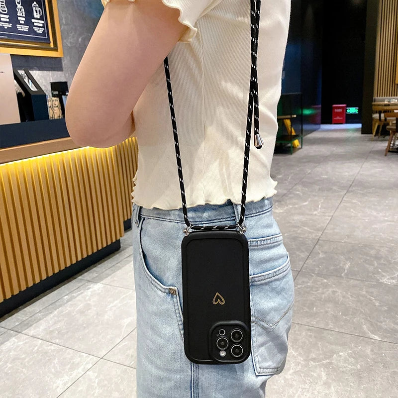 Lanyard Crossbody iPhone Case