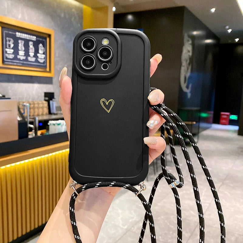 Lanyard Crossbody iPhone Case