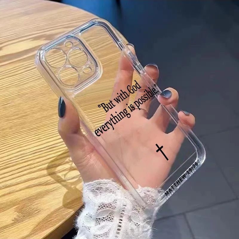 Christian Bible Verse iPhone Case
