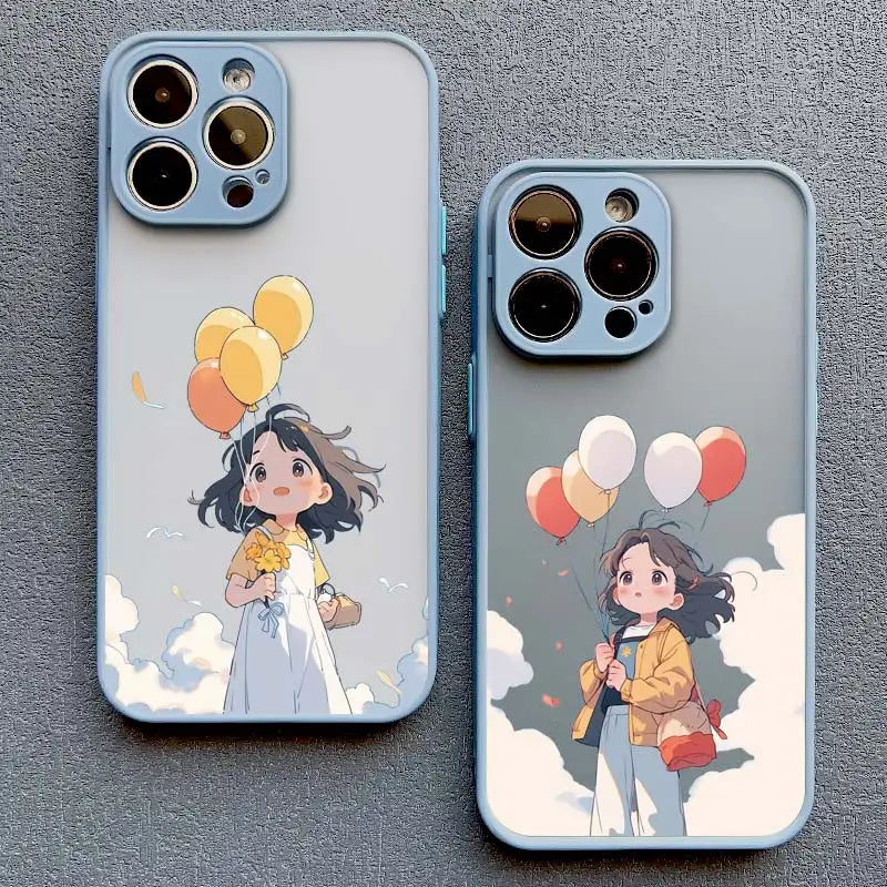 Cute Cartoon Girl Phone Case