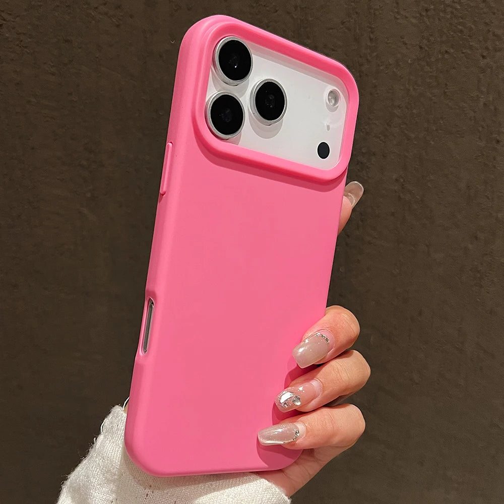 Candy Color Silicone iPhone Case