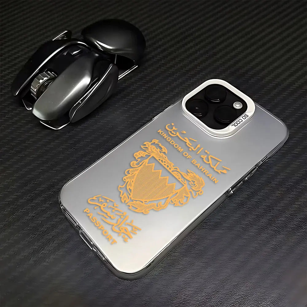 Bahrain Passport iPhone Case