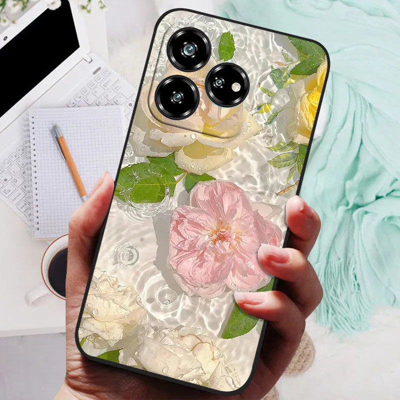 For Nubia V60 Design 5G Case Luxury Fashion Soft Silicone Phone Case For ZTE Blade V60 Vita Design AXON60 Lite Back Cover Coque