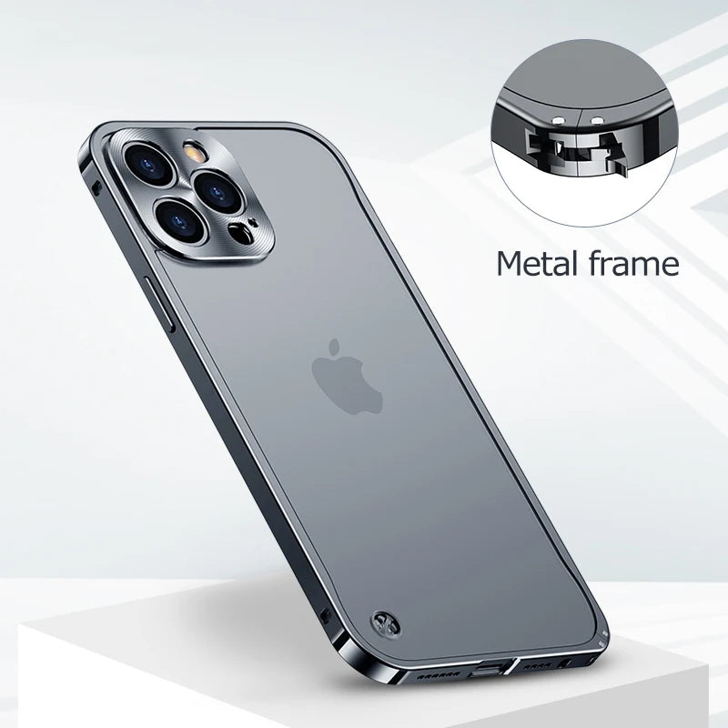 Metal Aluminum Frame iPhone Case